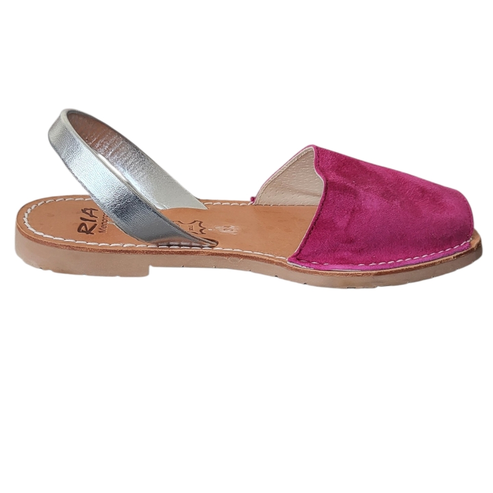 Avarcas Menorcan Womens Sandals Morell in Fuchsia Pink Size 39 - Picture 3 of 5